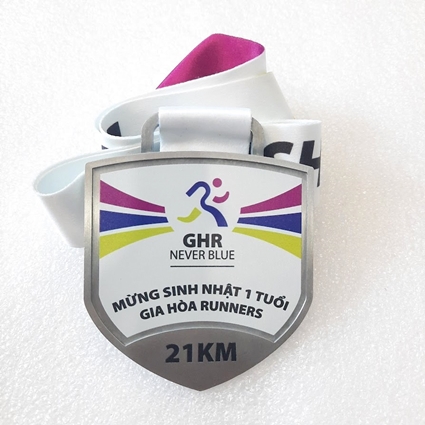 Huy chương In Uv GHR
