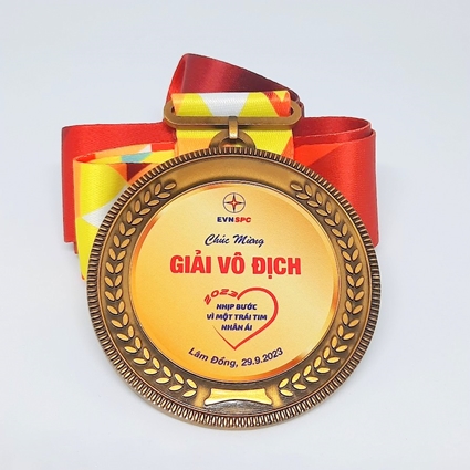 Huy chương dán Decal EVN