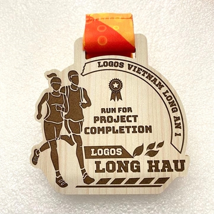 Huy chương gỗ ép Logos Viet Nam