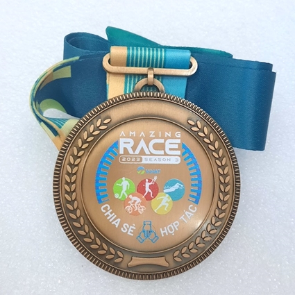 Huy chương In Uv Amazing Race